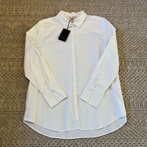 NEW Jane and Delancey white blouse